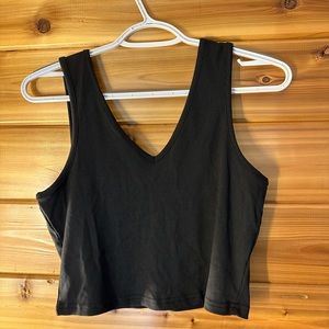 Black Crop Top